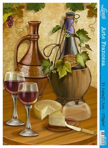 AF-211 – ARTE FRANCESA – VINHO E QUEIJO