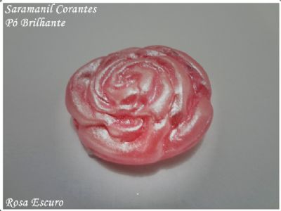 Pó Brilhante Rosa Escuro