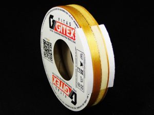 FITA DE VOIL – REF. 1976/3 – POLIESTER – LARGURA 15MM – COR 145 – OURO VELHO