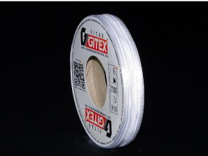 FITA VOIL – NUMERO 02 – POLIAMIDA – ROLO 10 METROS – LARGURA 11MM- REF. 1960/2 – COR 101 – BRANCO