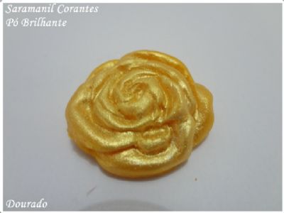 Pó Brilhante Dourado