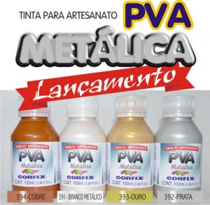 Tinta PVA Metálica