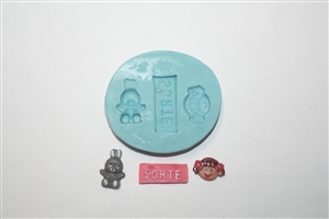 0965 – Placa Boa Sorte – 1,1cm x 3cm(22)