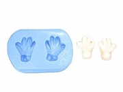 B11/Molde de silicone cod. 0044 – Mão Fruta/Palhaço – 2cm x 2cm(22)